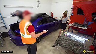 Brianna Rose: Fixing Her Car & Up for Sex