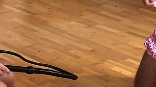 Dominatrix Mistress April - Ballet whip dance