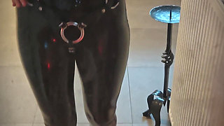 Catsuit and Strapon - Mistress Julia