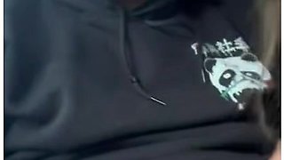 Roomate Caught Me Sucking Daddys Fat Bbc In The Car With Snow Bunny