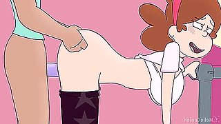 Toon Body Swap Nd Getting Fuck With Car Toon