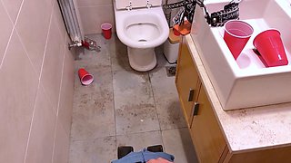 MewSlut Gets Banged And Creampied During A Party