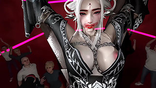 3D Horny Slut Cosplay Stripper Got Fucked so Hard