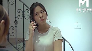 Enjoying The Barbecuing On Mid-autumn Festival, And Having Group Sex