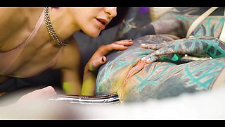 High Heeled Latex Lesbians Destroy Anal Holes with Metal Toy – Gaping ATP