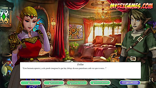 The Legend of Zelda Time to Fuck - Link Doggy Fucking Princess Zelda