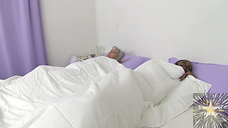 Pornstar Neighbor Temptation & Housesitting Creampie - Leilani & Savvy's Hot Double Feature