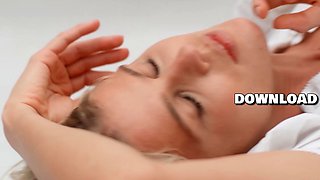 Small tits MILF posing in sexy lingerie