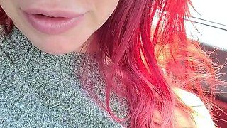 Busty Czech amateur fucks outdoor in public