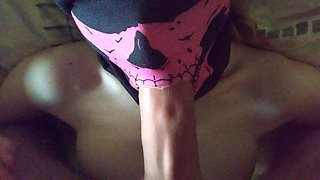 Teen girl gets the cum she loves in her mouth