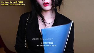 Hot Asian Tutor's Home Visit Turn Into Wild Fuck and Got CUM all over the place.