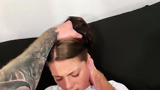 Little Step Sister Fucked Hard and Rough POV