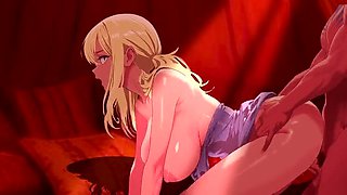 Daenerys Targaryen Wakes Up Next To Khal Drogo's Huge Cock - Game Of Thrones Hentai Parody