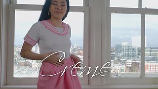 Mimi 2 Moonlight Schoolgirl Masturbation