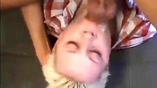 Lesbian Teen s first taste of dick: Blowjob, Hardcore  Blonde Porn