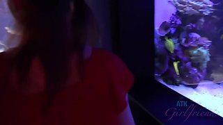 Aquarium & Cliffside Adventure with Redheaded Athena Rayne (POV)