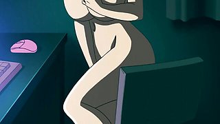 Fascinating madam at female orgasm smut