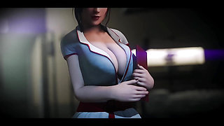 Sayuri Nurse fucking with big cock