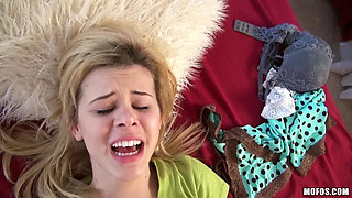Lets Try Anal - Elizabeth Bentley Films Her First Anal Experience in Her Tight Bubble Butt