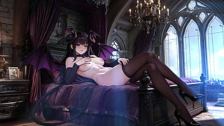 Virtual Monster Girl Bondage Roleplay Captured Succubus Bound in the Dungeon - Fantasy Tease