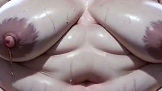 Massive SSBBW in Tight Rope Bondage - Moaning and Struggling in Heat
