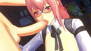 Zenless Zone Zero - Yanagi’s Naughty Day off Sex - 3D Hentai Animations
