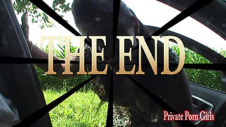 Sexy slut likes blowjob in car