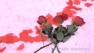 Brittany a Teaches How to Fuck Her Twat for Valentines Day!