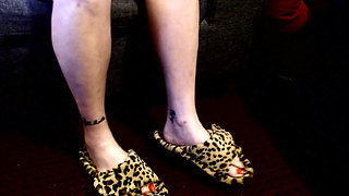 Leopard Slippers