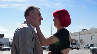 Isiah Maxwell and Samantha Sinz in hot interracial action