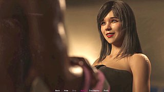 Lisa has wild time with Byron in the bedroom featuring steamy 3D anime action