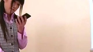 Close up teen foot worship