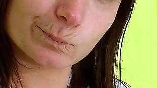 Stepdad fucks cute teen Melyne with big cock on the beach