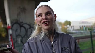 GERMAN SCOUT - Blonde Fitness Model Teen Lexi Star