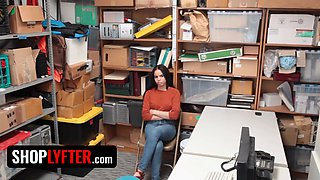 No mercy harcore nail! adorable shoplifter gets her very first cum inside full free flick