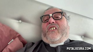 Passionate lia ponce enjoys older men in group anal fun