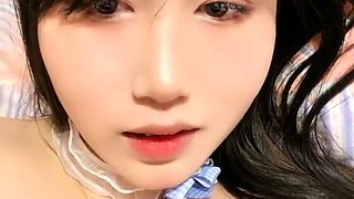 Amateur Asian Webcam Strip Masturbation