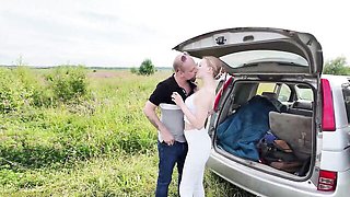 Fascinating hottie - first anal porn - Fuck On Street