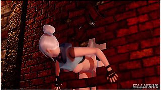 Valorant Jett Stuck And Fucked Raw By Stepbrother