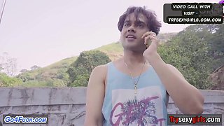 Indian Girlfriend's Nighttime Passion Ignites with Sultry Heat