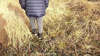 Naked Tits on the Industrial Plant