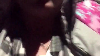 Got My Tits Out to Try and Cool Down Whilst Walking at Night