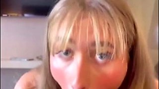 Hot leggy babe amazing POV video