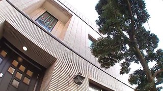 Japanese teen oil fingering her tight pussy