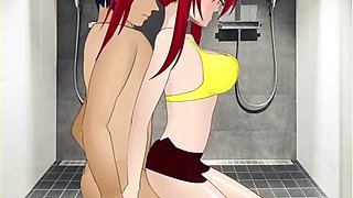 Rias  Amazing Bath Part 2