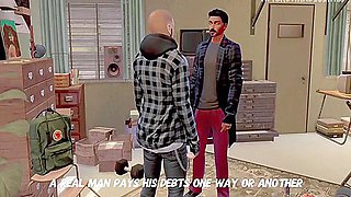 Car Toon In Broke Tenant Pays His Debt The Hard Way (sims 4 Animation)