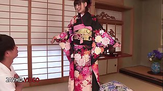 Intense Japanese Kimono Woman Fucked Hard And Creampied Thoroughly