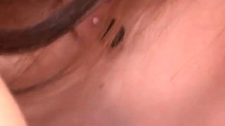 Threesome lesbian action with redhead and hot asian babe