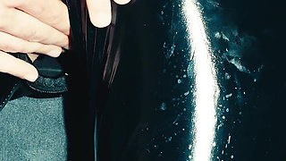 He Jerks My Pussy with a Finger in the Ass