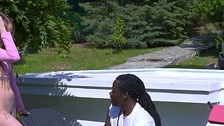 Eva Barbie Gets Rough BBC Anal Outdoors
